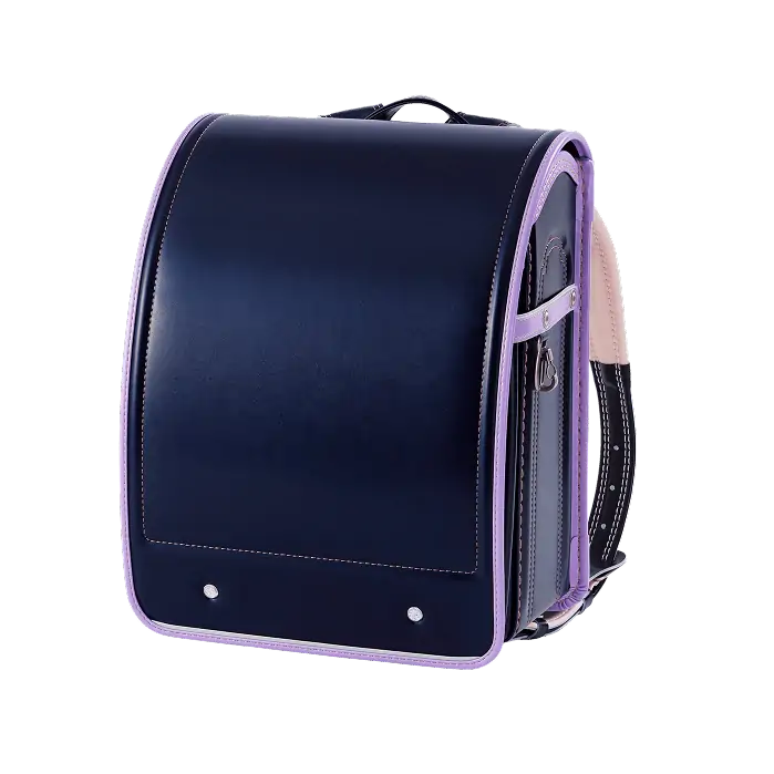 ビコロール(クラリーノ®)ネイビー × ムラサキ